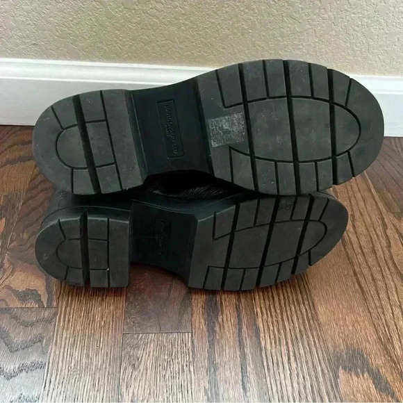 Karl Lagerfeld Women’s Bernadette Bootie Boots Patten Leather Chunky Heel Sz 8 M - Picture 7 of 16